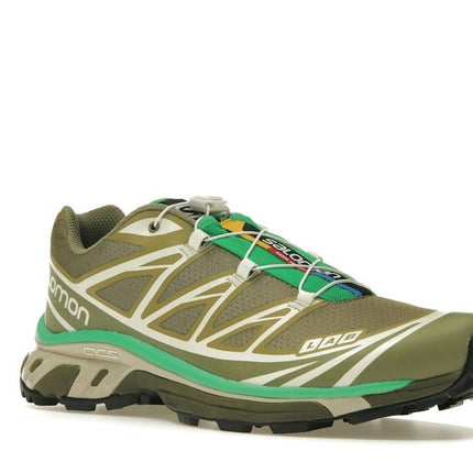 Salomon XT-6 Dried Herb L47293500, trois-quarts avant extérieur