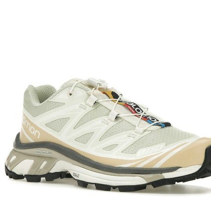 Salomon XT-6 Aloe Wash Feather Grey L47293700, trois-quarts avant extérieur