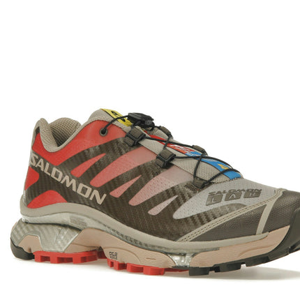 Salomon XT-4 OG Wren Aurora Red L47299500, trois-quarts avant extérieur