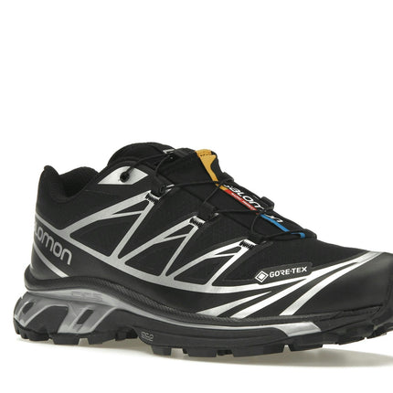 Salomon XT-6 Gore-Tex Black Silver L47450600, trois-quarts avant extérieur