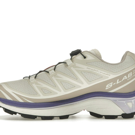 Salomon XT-6 Milk Silver Cloud L47582700, profil intérieur
