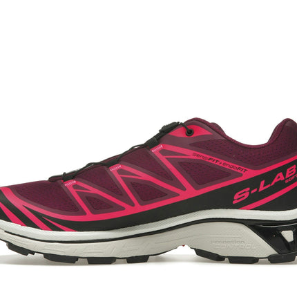 Salomon XT-6 Neon Tokyo Plum Caspia L47582900, profil intérieur