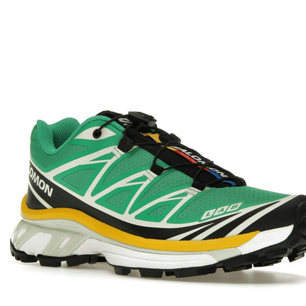 Salomon XT-6 Bright Green L47583100, trois-quarts avant extérieur
