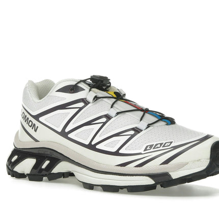 Salomon XT-6 White Vanilla Ice Plum L47864600, trois-quarts avant extérieur