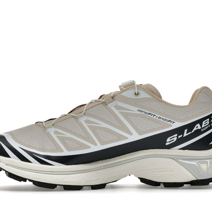 Salomon XT-6 Rainy Day Black White L47989700, profil intérieur