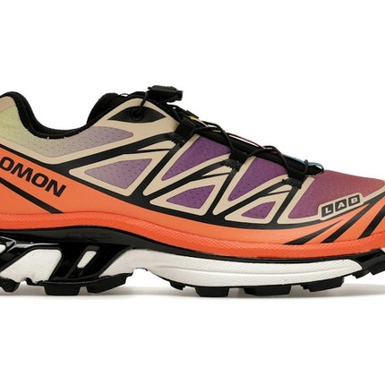 Salomon XT-6 Black Almond Dragon Fire L49154300, vue principale