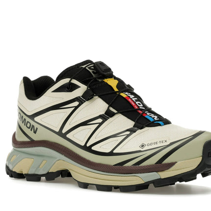 Salomon XT-6 Gore-Tex Aspargus Green Tea L49202200, trois-quarts avant extérieur