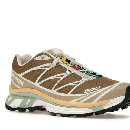 Salomon XT-6 Coyote Brown Sahara Sun L49205700, trois-quarts avant extérieur