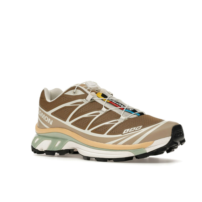 Salomon XT-6 Coyote Brown Sahara Sun L49205700, trois-quarts avant extérieur