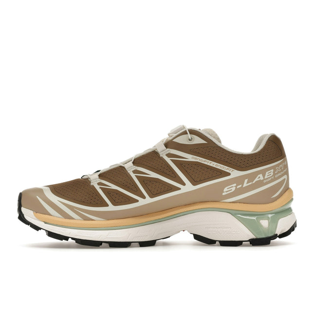 Salomon XT-6 Coyote Brown Sahara Sun L49205700, profil intérieur