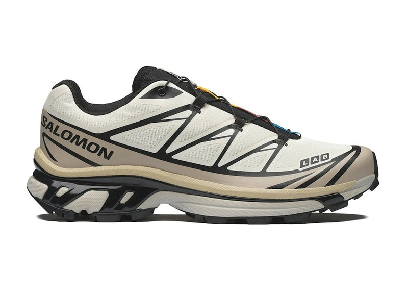 Salomon XT-6 Vanilla Ice Black Silver Cloud