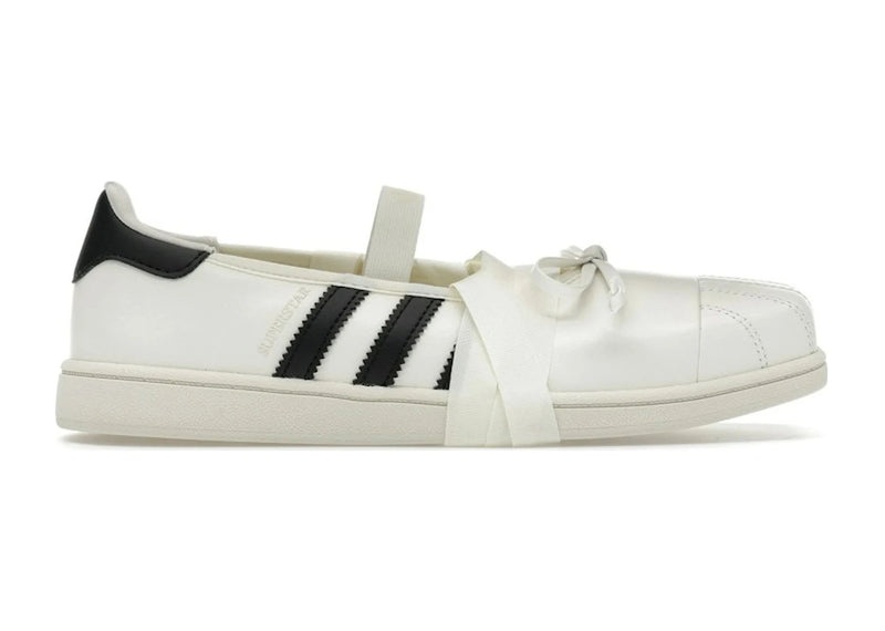 Adidas Superstar Square Toe Ballet JENNIE Off White Black