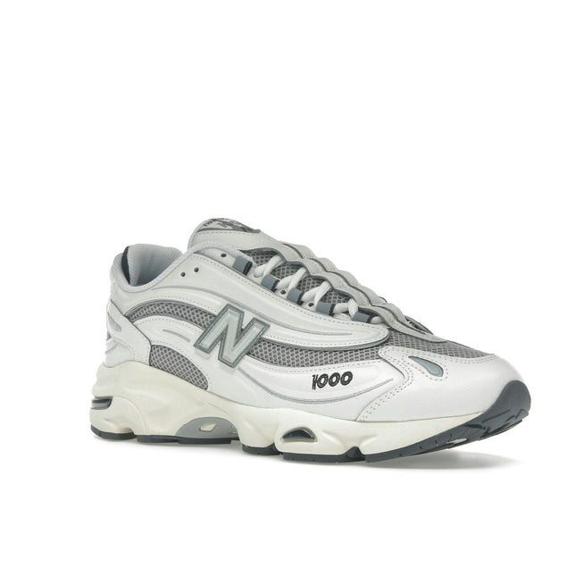 New Balance 1000 Sea Salt Grey M1000MEW, trois-quarts avant extérieur