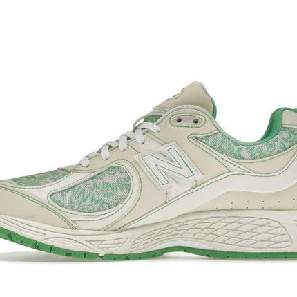 New Balance 2002R Ganni Green Cream M2002RGC, profil intérieur