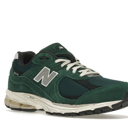 New Balance 2002R Suede Pack Forest Green M2002RHB, trois-quarts avant extérieur