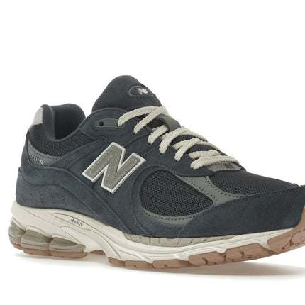 New Balance 2002R Suede Pack Deep Ocean Grey M2002RHC, trois-quarts avant extérieur