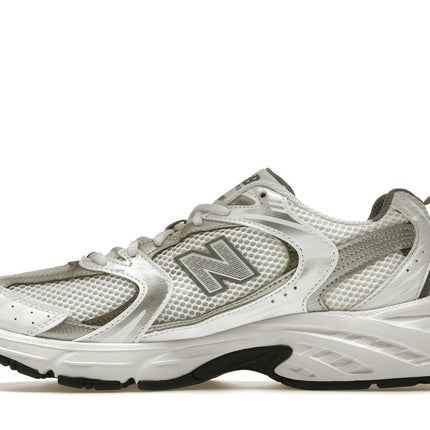 New Balance 530 White Silver Metallic MR530AD, profil intérieur