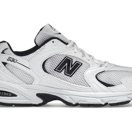 New Balance 530 White Black Details MR530EWB, vue principale