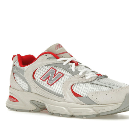 New Balance 530 Beige Red MR530QB, trois-quarts avant extérieur