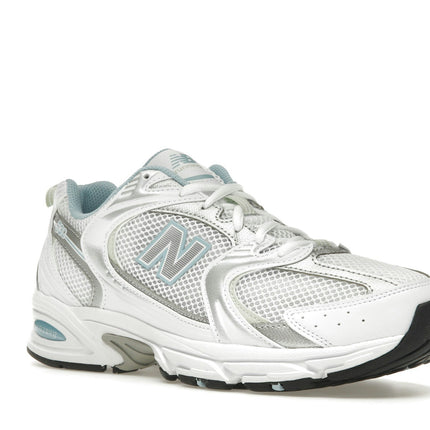 New Balance 530 Chrome Blue MR530SGB, trois-quarts avant extérieur