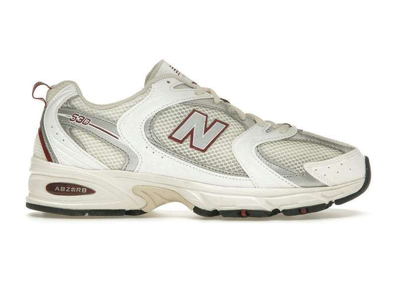 New Balance 530 Sea Salt Mercury Red