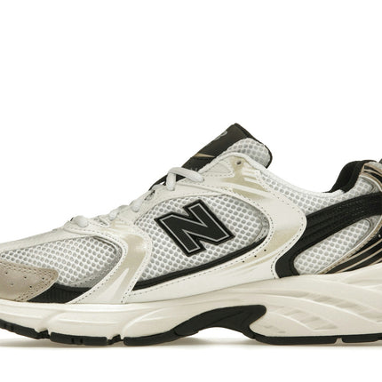 New Balance 530 White Light Gold Metallic MR530TC, profil intérieur