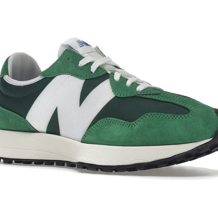New Balance 327 Varsity Green MS327LG1, trois-quarts avant extérieur