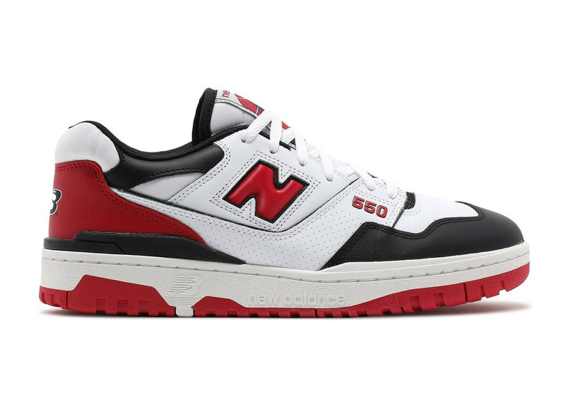 New Balance 550 White Red Black