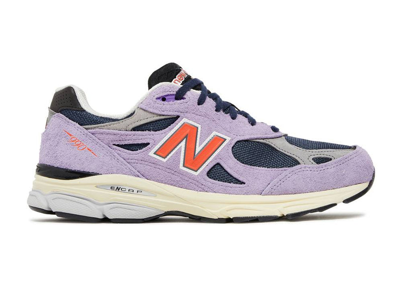 New Balance 990 V3 Made In USA Teddy Santis Raw Amethyst