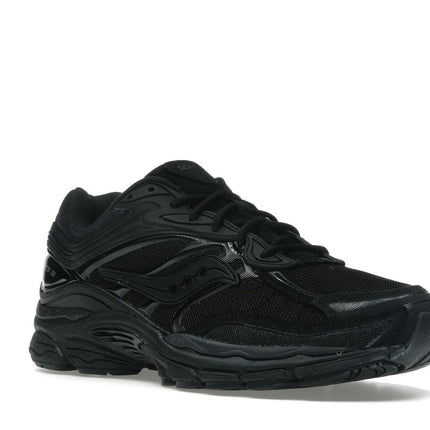Saucony ProGrid Omni 9 Armor Black S70897-3, trois-quarts avant extérieur