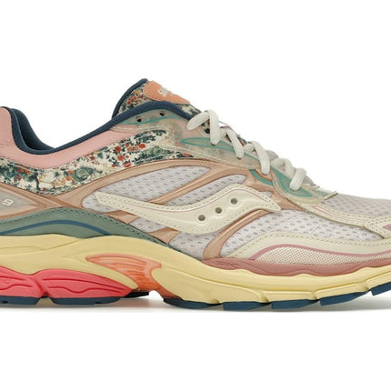 Saucony ProGrid Omni 9 Floral Beige Blue S71015-1, vue principale