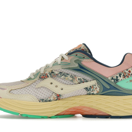Saucony ProGrid Omni 9 Floral Beige Blue S71015-1, profil intérieur