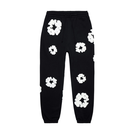 Denim Tears The Cotton Wreath Sweatpants Black SS23DTPB, vue principale