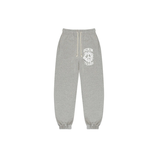 Denim Tears Denim University Sweatpants Grey SS25BAS1040/SS26BAS1975, vue principale