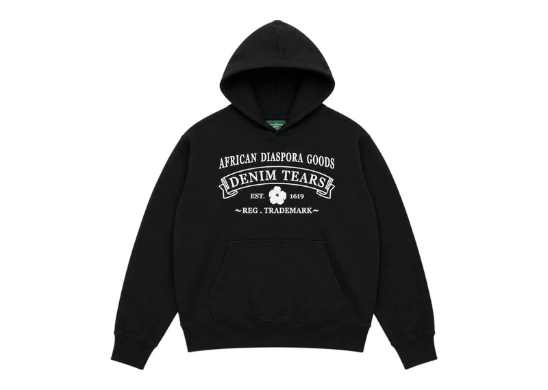 Denim Tears ADG Hoodie Black White