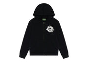 Denim Tears Denim University Zip Hoodie Black/White