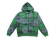 Denim Tears Plaid Cotton Wreath Zip Hoodie Green SX-DENIM-TEARS-DENIM-TEARS-PLAID-COTTON-WREATH-ZIP-HOODIE-GREEN, vue principale