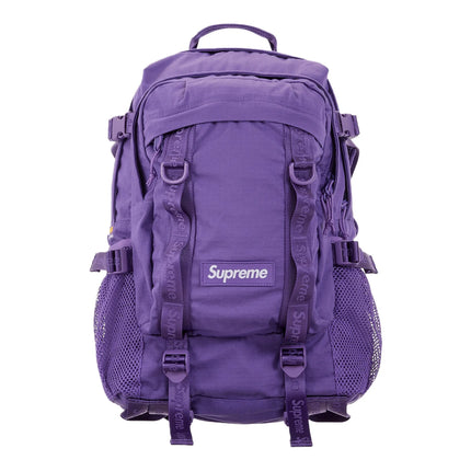 Supreme Logo Backpack (SS26) Purple SX-SUPREME-SUPREME-BACKPACK-SS26-PURPLE, vue principale