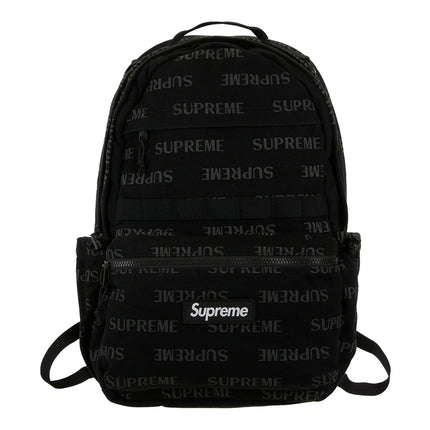 Supreme Logo Backpack (FW26) Black SX-SUPREME-SUPREME-LOGO-BACKPACK-FW26-BLACK, vue principale