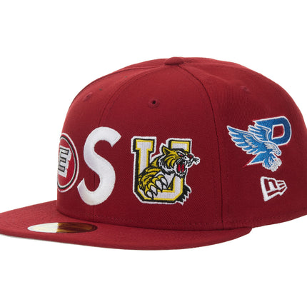 Supreme Mascots S Logo New Era 59Fifty Fitted Cap Red SX-SUPREME-SUPREME-MASCOTS-S-LOGO-NEW-ERA-59FIFTY-FITTED-CAP-RED, vue principale