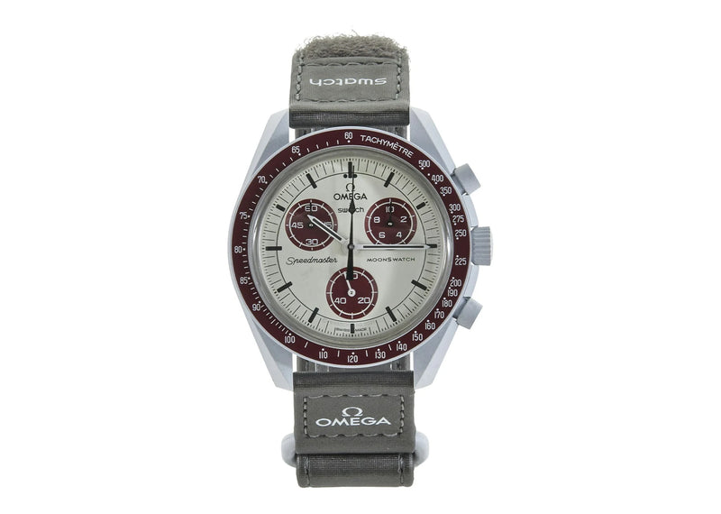 Swatch x Omega Bioceramic Moonswatch Mission to Pluto SO33M101