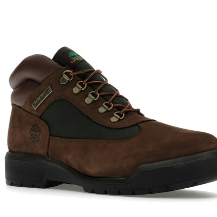 Timberland Field Boot Mid Lace Up Waterproof Chocolate TB0A18A6-D47, trois-quarts avant extérieur
