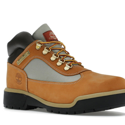 Timberland Field Boot Mid Lace Up Waterproof Wheat TB0A18RI-231, trois-quarts avant extérieur