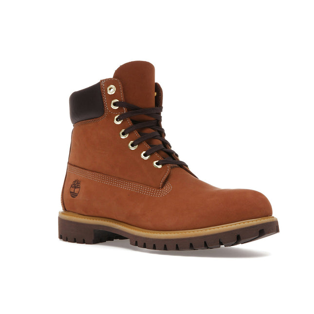 Timberland 6" Premium Waterproof Boot Rust Nubuck TB0A2JC7F13, trois-quarts avant extérieur