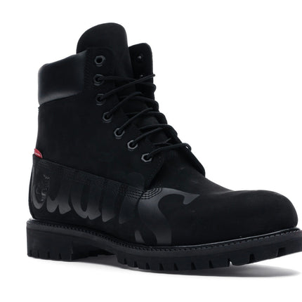 Timberland 6" Boot Supreme Black TB0A2MSQ001, trois-quarts avant extérieur