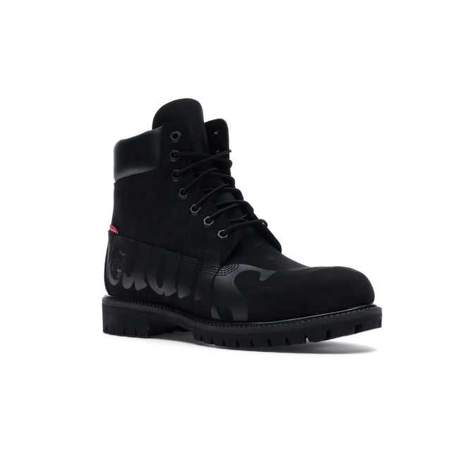 Timberland 6" Boot Supreme Black TB0A2MSQ001, trois-quarts avant extérieur