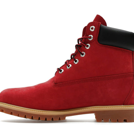 Timberland 6" Premium Waterproof Boot Dark Red Nubuck TB0A41MW-EQ1, profil intérieur