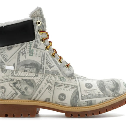 Timberland 6" Premium Waterproof Boot Supreme x MM6 Maison Margiela $100 Bills TB0A5NG5-ALP, vue principale