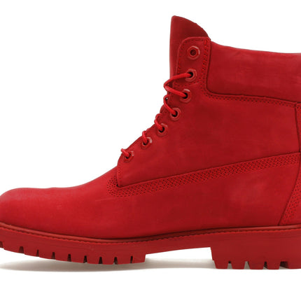 Timberland 6" Heritage Premium Waterproof Boot Dark Red Nubuck TB0A61Z2-F41, profil intérieur