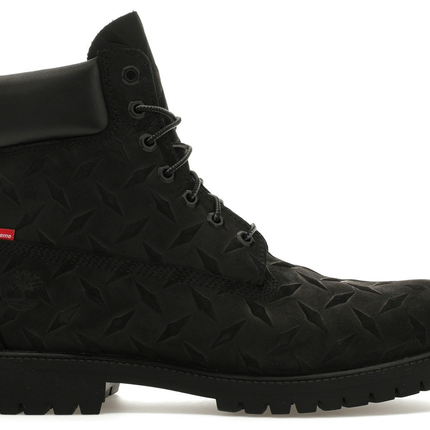 Timberland 6" Premium Waterproof Boot Supreme Diamond Plate Black TB0A6DE1001, vue principale